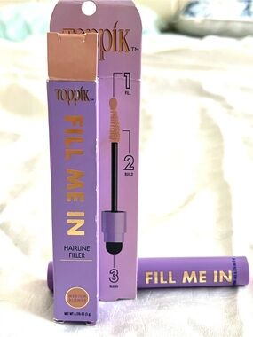 3/$30 ⭐️ Toppik Fill Me In Buildable Hairline Filler Medium Blonde New